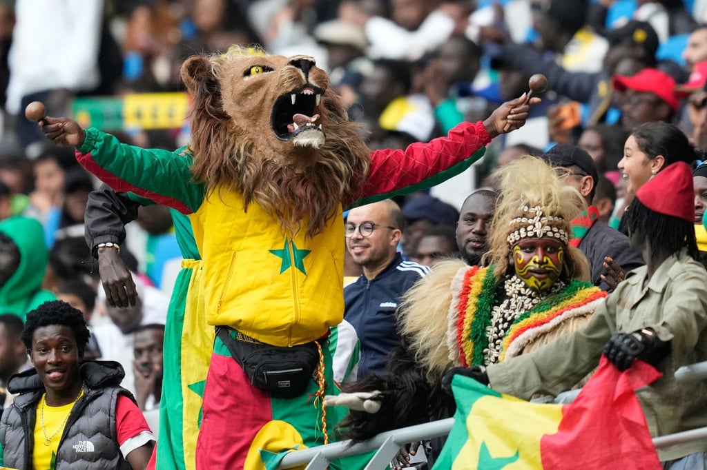 Senegalesische Fans beim Spiel im Afrika Cup gegen den Sudan. Eine Anhängerin kam zuvor bei einem Verkehrsunfall ums Leben.
