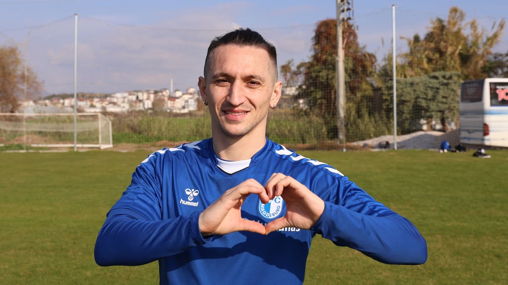 Baris Atik trägt den 1. FC Magdeburg längst in seinem Herzen.