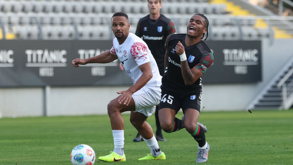 Ado Onaiwu (rechts) wurde gegen den FC Winterthur in einer ungewohnten Rolle ausprobiert.