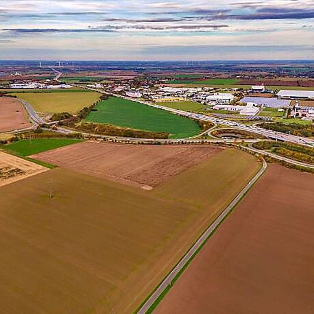 Die JVA soll am Sandberg nahe der Autobahn entstehen.