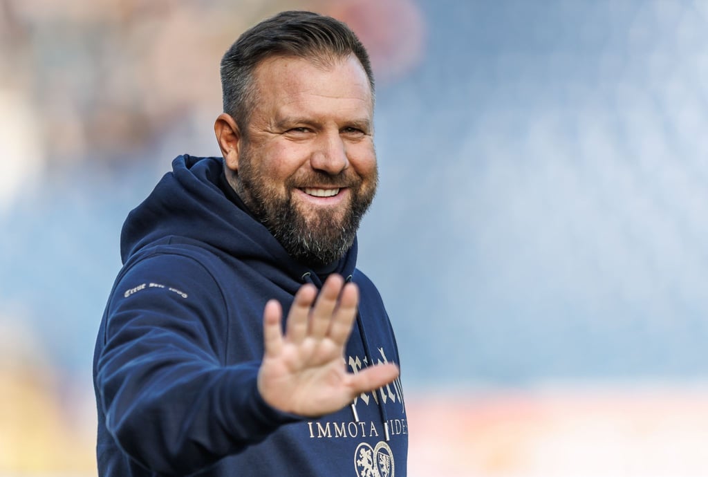 Wieder im Training: Eintracht Braunschweig und Chefcoach Heiner Backhaus. (Archivbild)