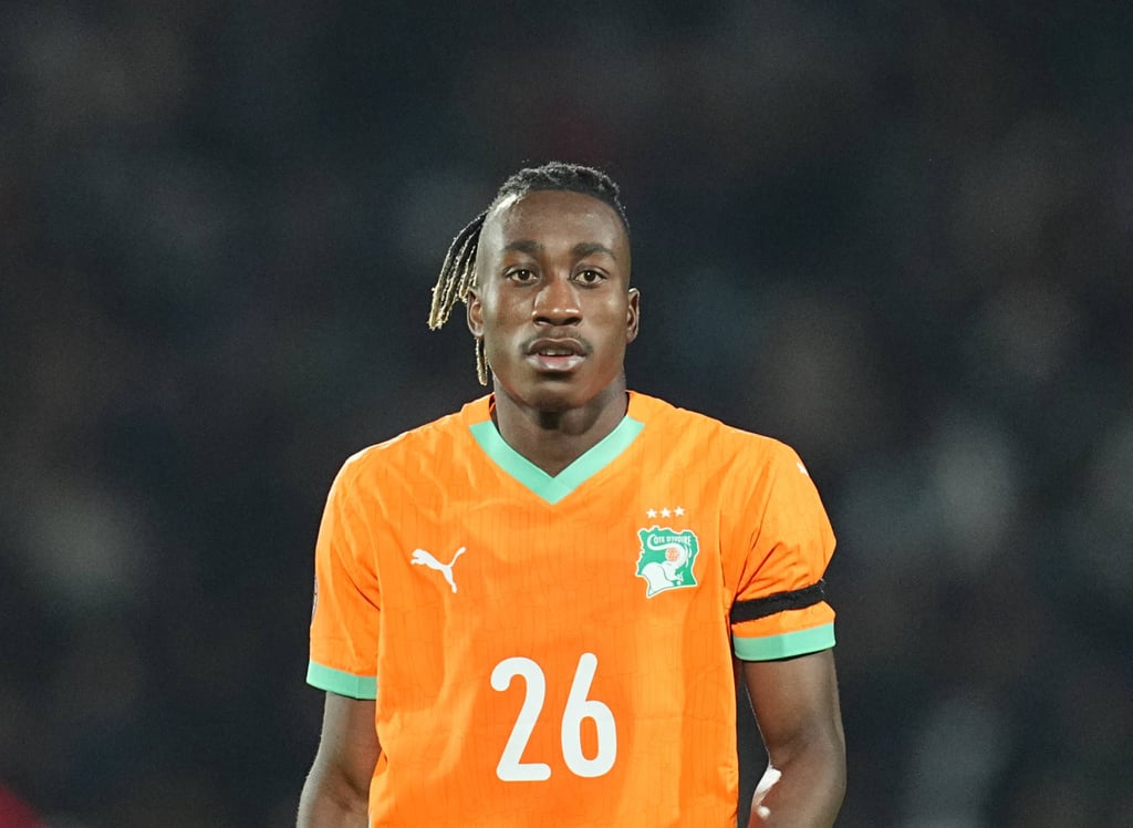 RB-Shootingstar Yan Diomande im Trikot der Elfenbeinküste.