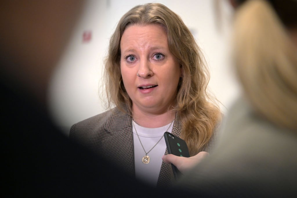 Brandenburgs BSW-Landeschefin Friederike Benda kritisiert die SPD wegen des Endes der Koalition scharf (Archivbild).