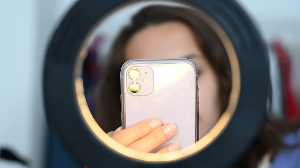 Das Licht stimmt schon mal: Viele Kinder träumen von einer Karriere als Influencer.