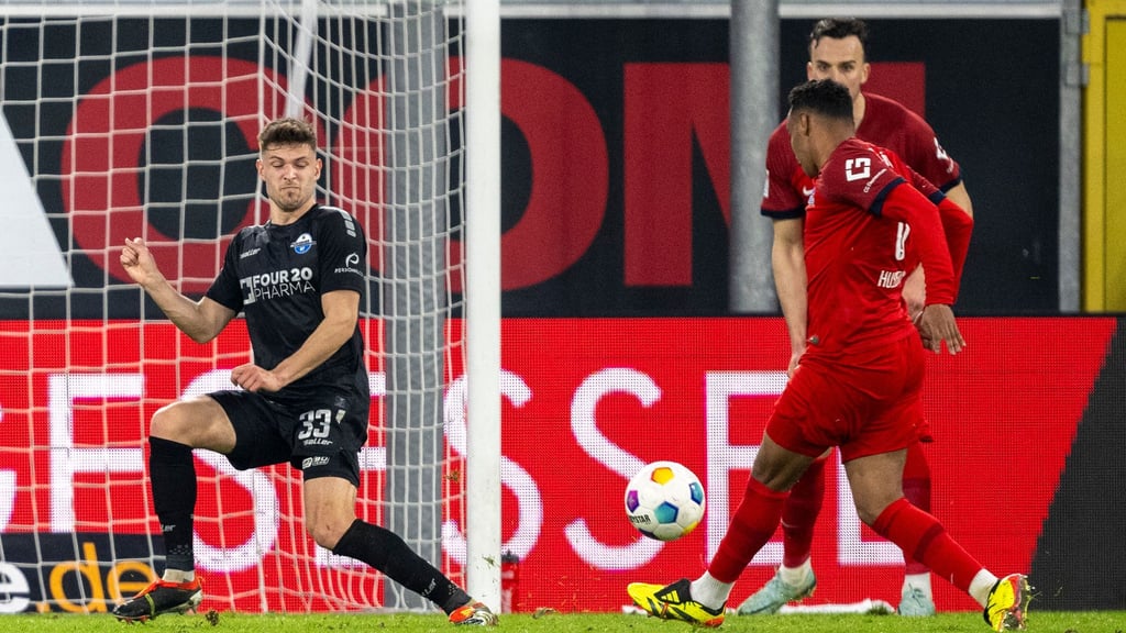 Gegen den SC Paderborn erzielte Bilal Hussein sein einziges Tor für Hertha. (Archivbild)