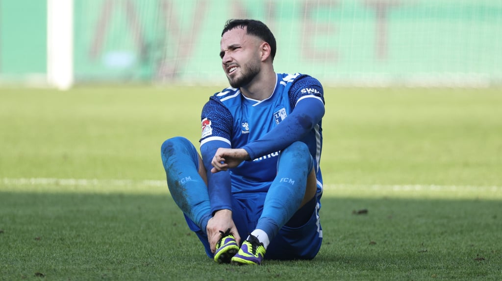 Würde lieber auf dem Platz leiden als im Krankenbett: FCM-Abräumer Falko Michel hat bislang alle Einheiten in Side verpasst.