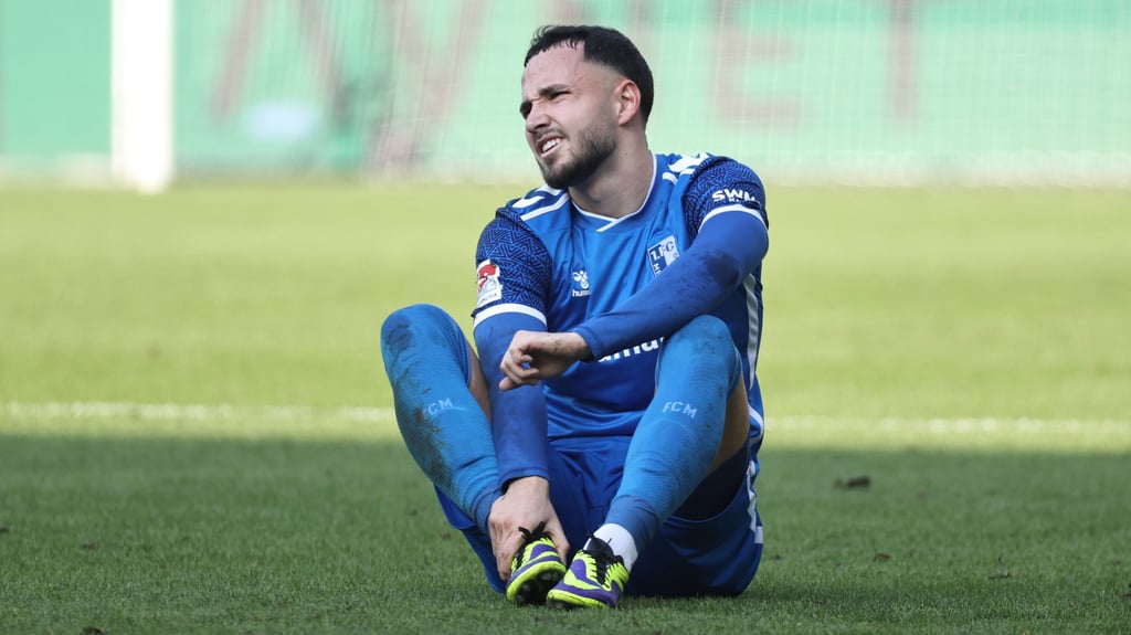 Würde lieber auf dem Platz leiden als im Krankenbett: FCM-Abräumer Falko Michel hat bislang alle Einheiten in Side verpasst.