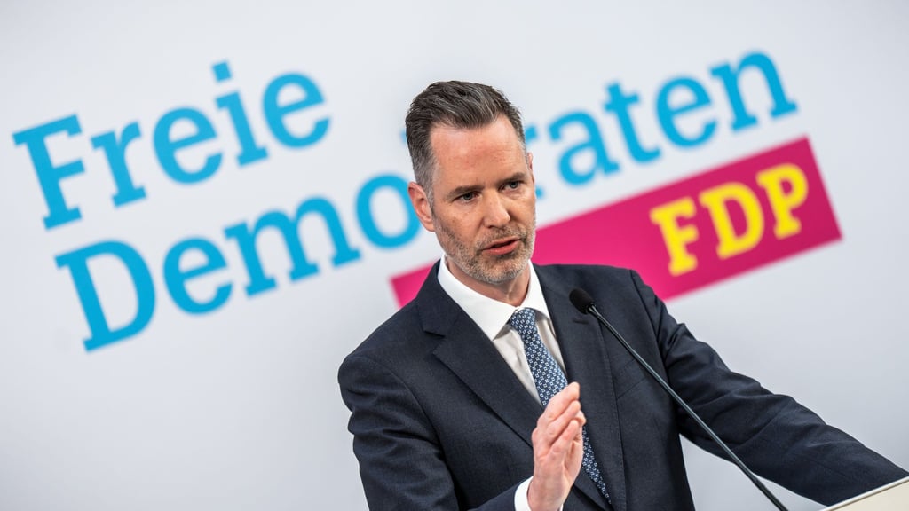 Muss seiner Partei beim Dreikönigstreffen Mut machen: FDP-Chef Dürr. (Archivfoto)