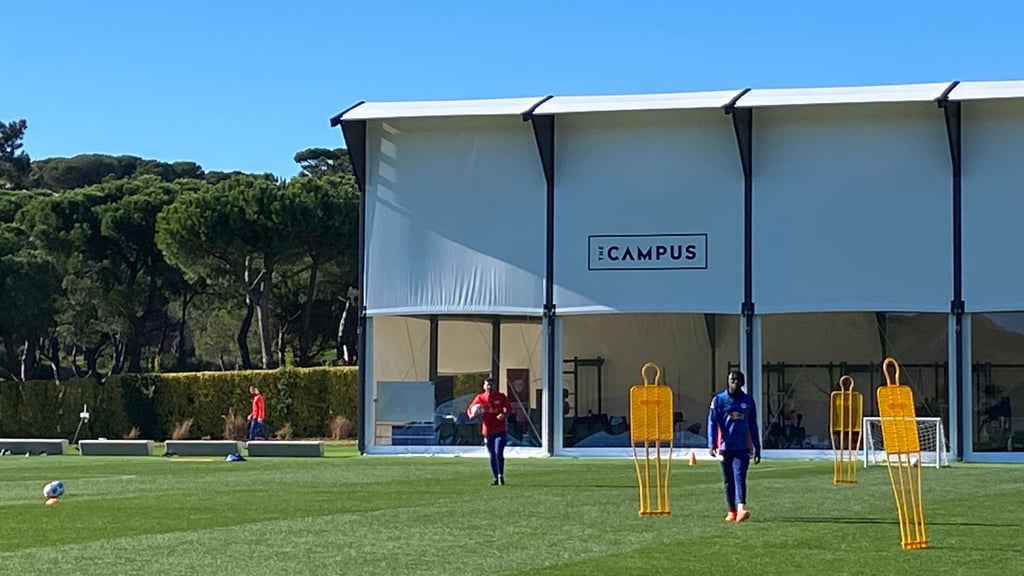 RB-Profi Johan Bakayoko beim Einzeltraining in Portugal