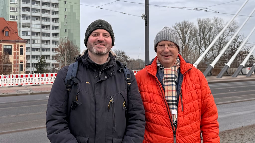 Was hat Ostelbien 2025 bewegt? Daniel Adler (links) und Dirk Lange vom Sprecherrat der GWA Werder im Gespräch über die Entwicklungen des Jahres.