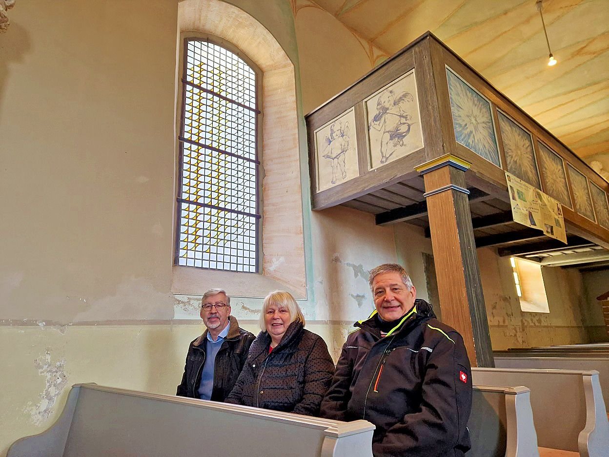 Freundeskreis Horburger Madonna sucht Spenden: Restaurierung nötig: Überraschender Fund einer historischen und bislang verdeckten Decke in der Marienkirche