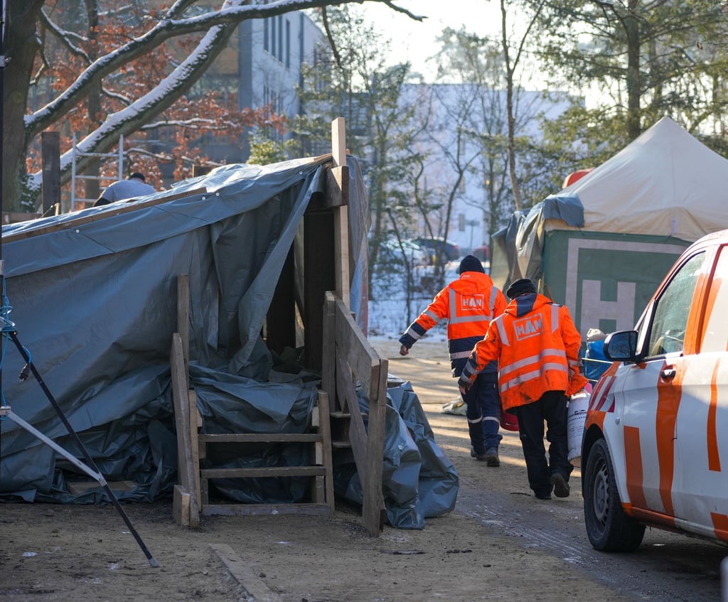 170 Experten und Techniker flicken das Berliner Stromnetz wieder.