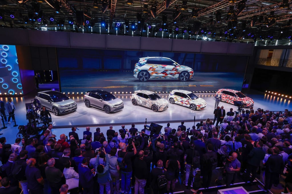 Viele, viele bunte...„Volksis“: Der Volkswagen Konzern fährt dieses Jahr eine Reihe Kleinwagen vor.