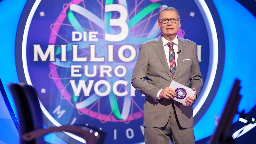 Drei Millionen Euro können Kandidaten in dieser Woche bei Günther Jauchs „Wer wird Millionär“. Eine Bad Lauchstädterin nahm auf dem Stuhl platz. 