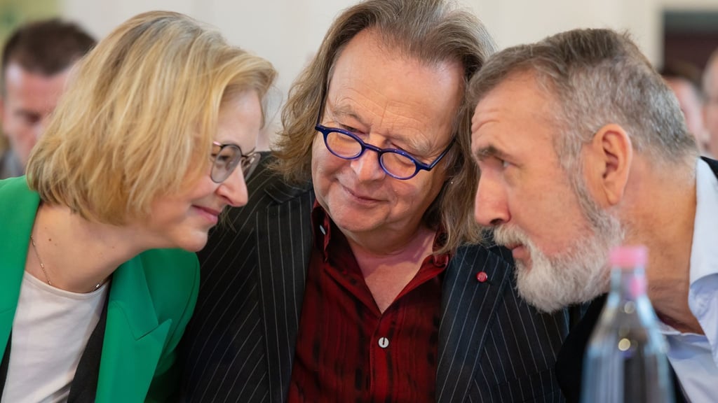 Die Führungsmannschaft des Thüringer BSW stellt Regierungsbeteiligung nicht infrage. (Archivbild)