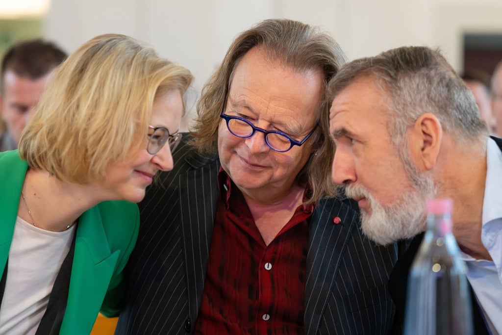 Die Führungsmannschaft des Thüringer BSW stellt Regierungsbeteiligung nicht infrage. (Archivbild)