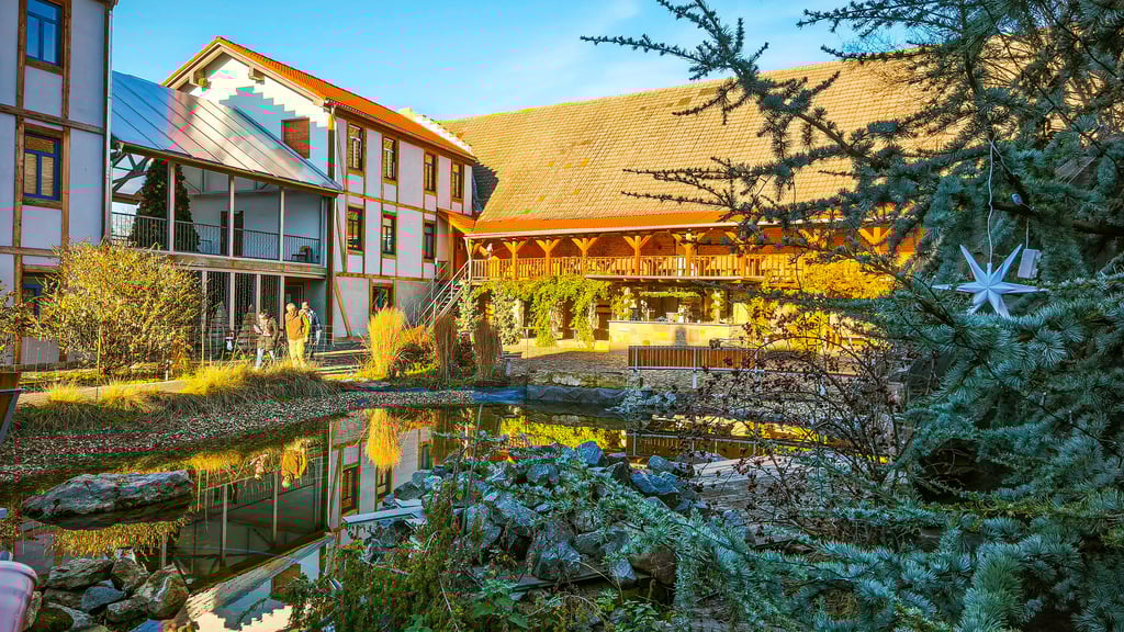 Der Hof in Wölkau im Saalekreis soll Gäste zum Verweilen einladen. Veranstaltungen und Feste können dort zukünftig stattfinden.