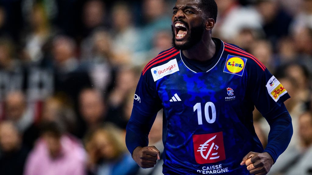 Der französische Handball-Nationalspieler Dika Mem spielt bald für Berlin. (Archivbild)