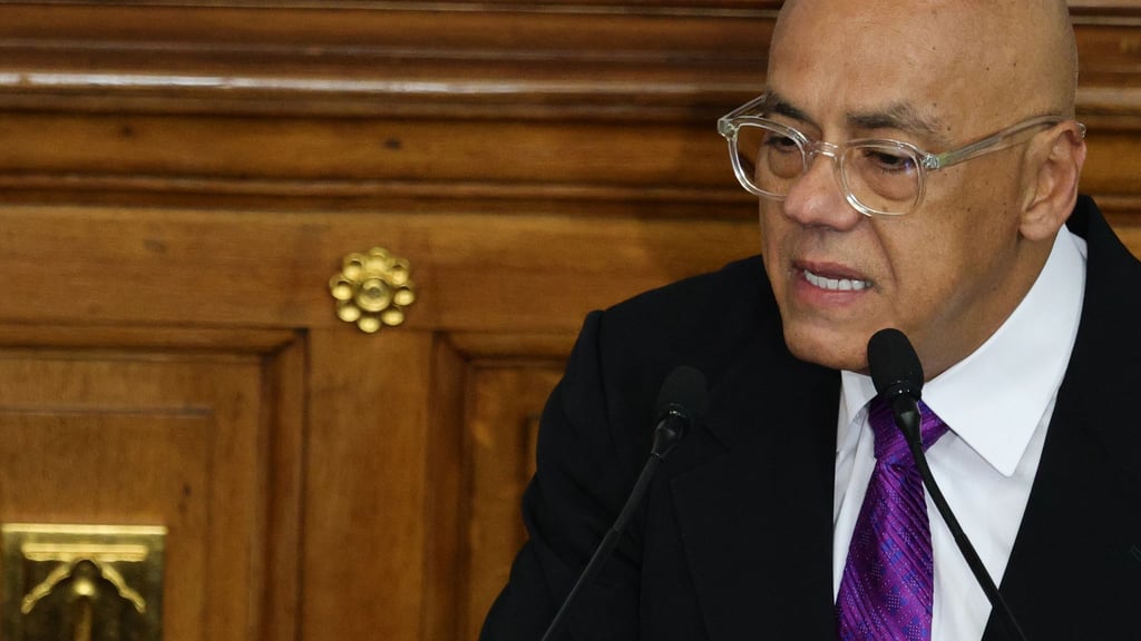 Parlamentspräsident Rodríguez kündigt Freilassung von Gefangenen an. (Archivbild)