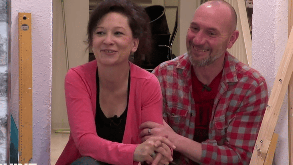 Gemeinsam schaffen sie alles: Romy und Marko aus Halle halten bei der Vox-Sendung "Ab in die Ruine" ihren Umbau fest.