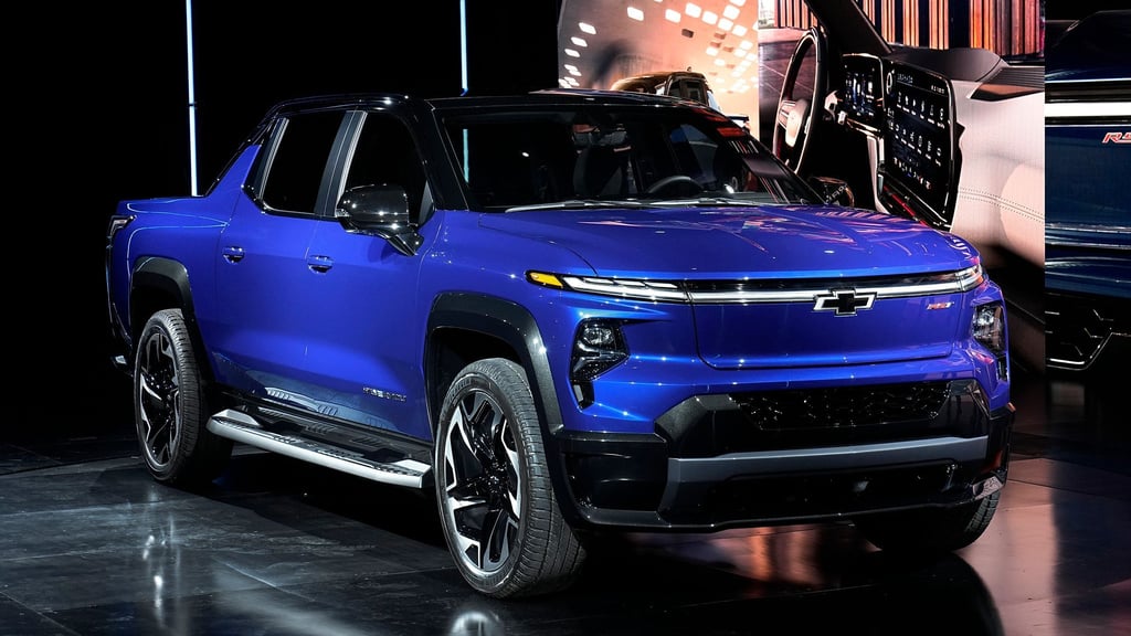 Mit Fahrzeugen wie dem Chevy Silverado EV wollte GM auch die in Amerika populären Pickups elektrifizieren. (Archivbild)