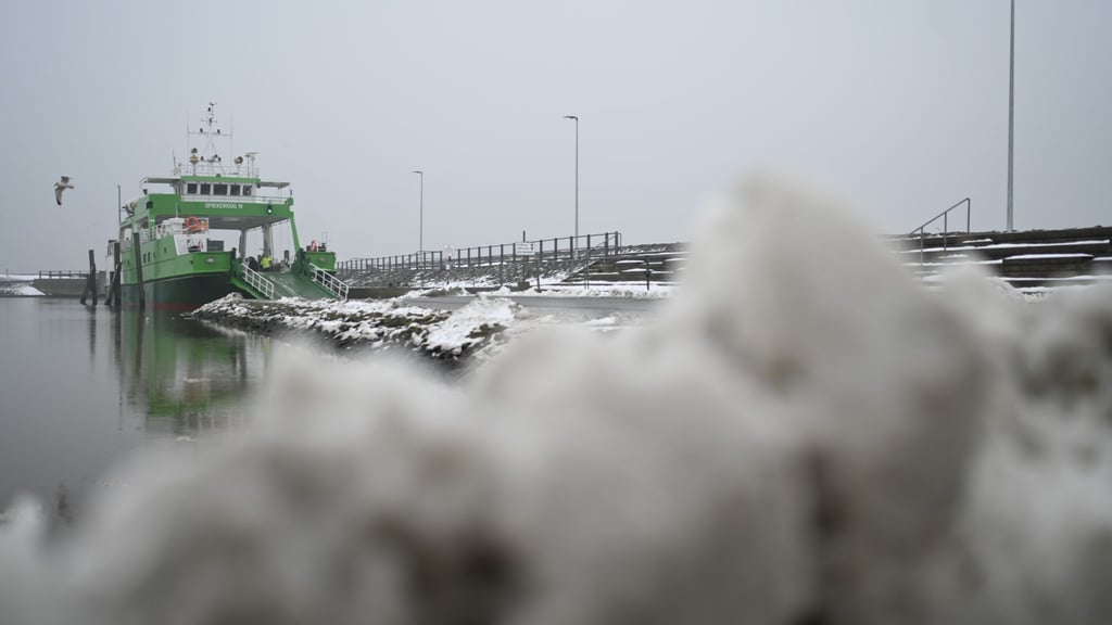 Wegen des erwarteten Wintersturms fallen viele Fährverbindungen an der Nordseeküste am Freitag aus. (Archivbild)