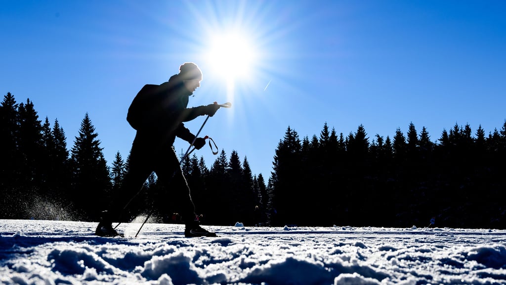 Im Oberharz können dank des Winterwetters aktuell viele Loipen genutzt werden.