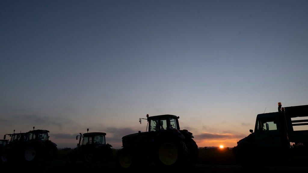 Auch bei Schmölln in Thüringen sowie in Brandenburg und Mecklenburg-Vorpommern haben Landwirte Demonstrationen an Autobahnauffahrten angekündigt. (Symbolbild)