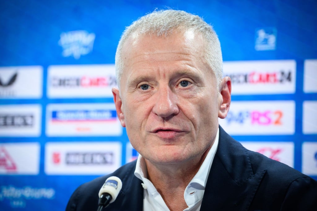 Hertha-Geschäftsführer Peter Görlich glaubt an den Bundesliga-Aufstieg mit Hertha BSC (Archivbild)