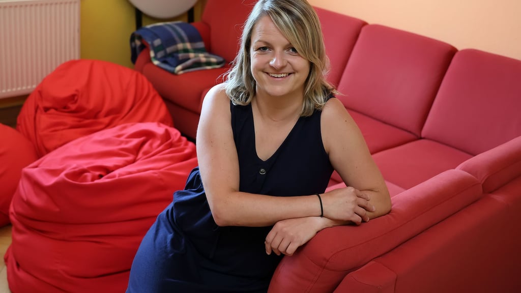 Katharina Förster ist Schulsozialarbeiterin in der Thomas-Müntzer-Schule in Sangerhausen. 