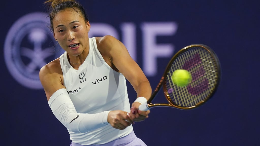 Zheng Qinwen stand 2024 in Melbourne im Finale, dieses Jahr fehlt sie bei den Australian Open.