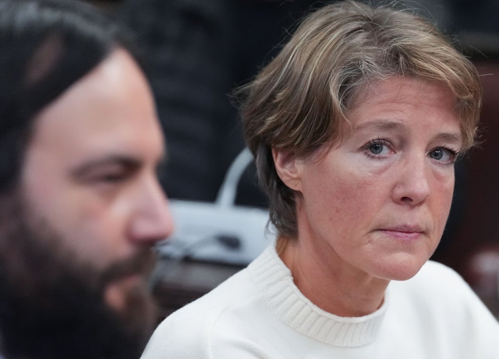 Christina Block hat im Prozess um die Entführung ihrer Kinder erneut ihre Unschuld beteuert.