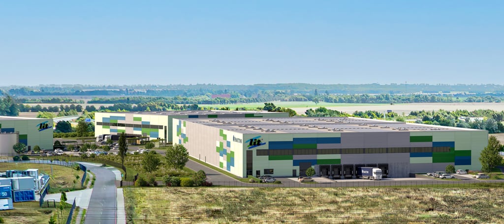 In Kabelsketal soll im kommenden Jahr die Errichtung eines neuen Logistikzentrums abgeschlossen werden.