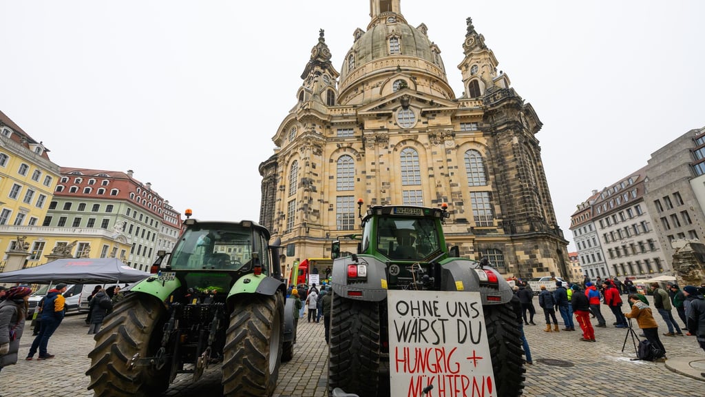 Landwirte forderten in Dresden einheitliche Produktstandards und Herkunftskennzeichnungen im Rahmen des Mercosur-Abkommens.