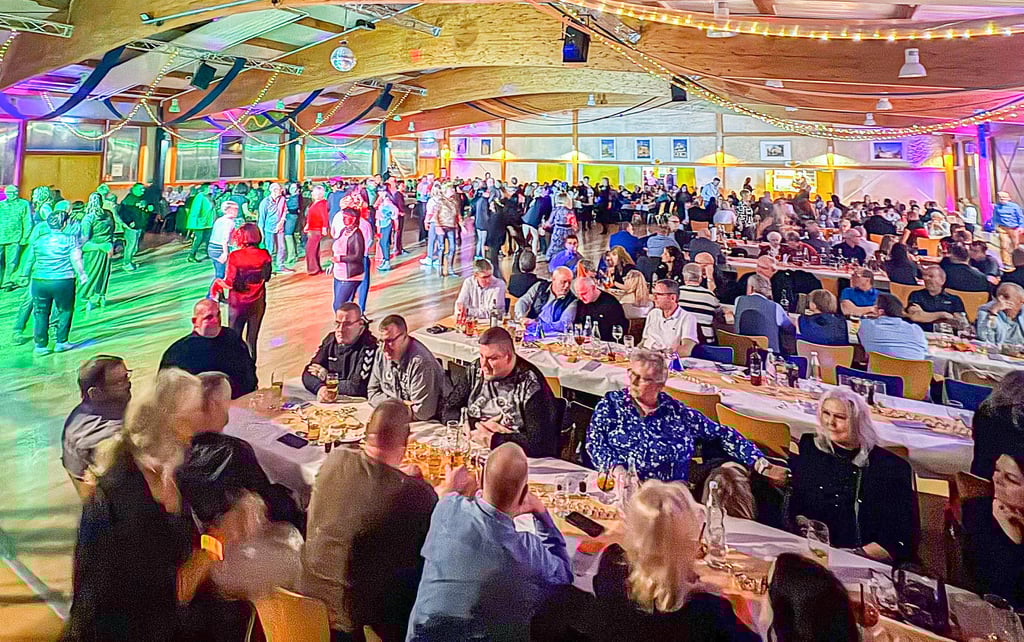 Silvesterparty in der Stadthalle Möckern.