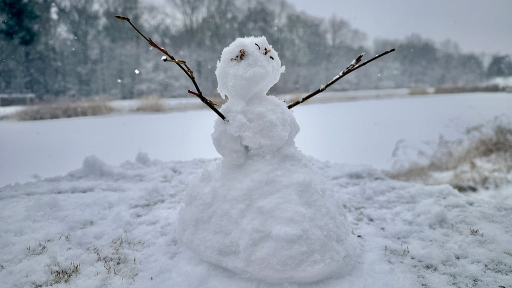 Der Winter kommt nach Dessau-Roßlau. 