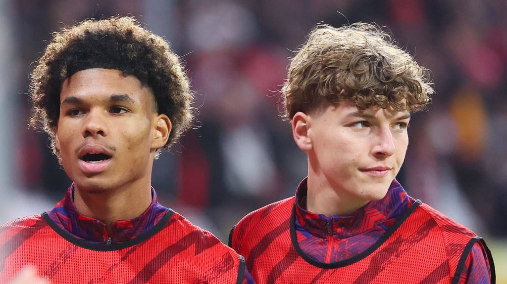 Samba Konate und Benno Kaltefleiter bei RB.