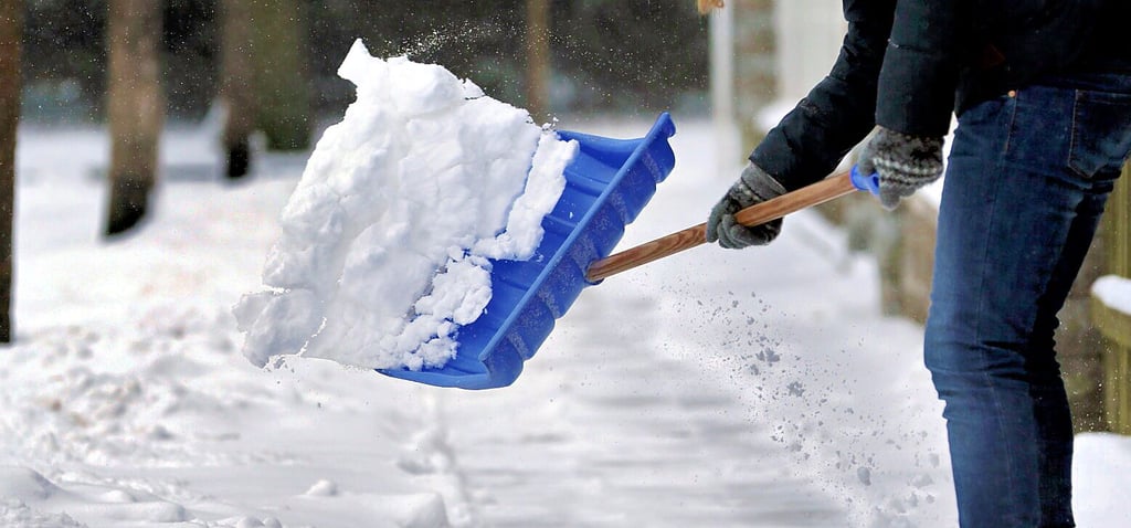 Schneeschippen könnte am Freitag nötig sein. 