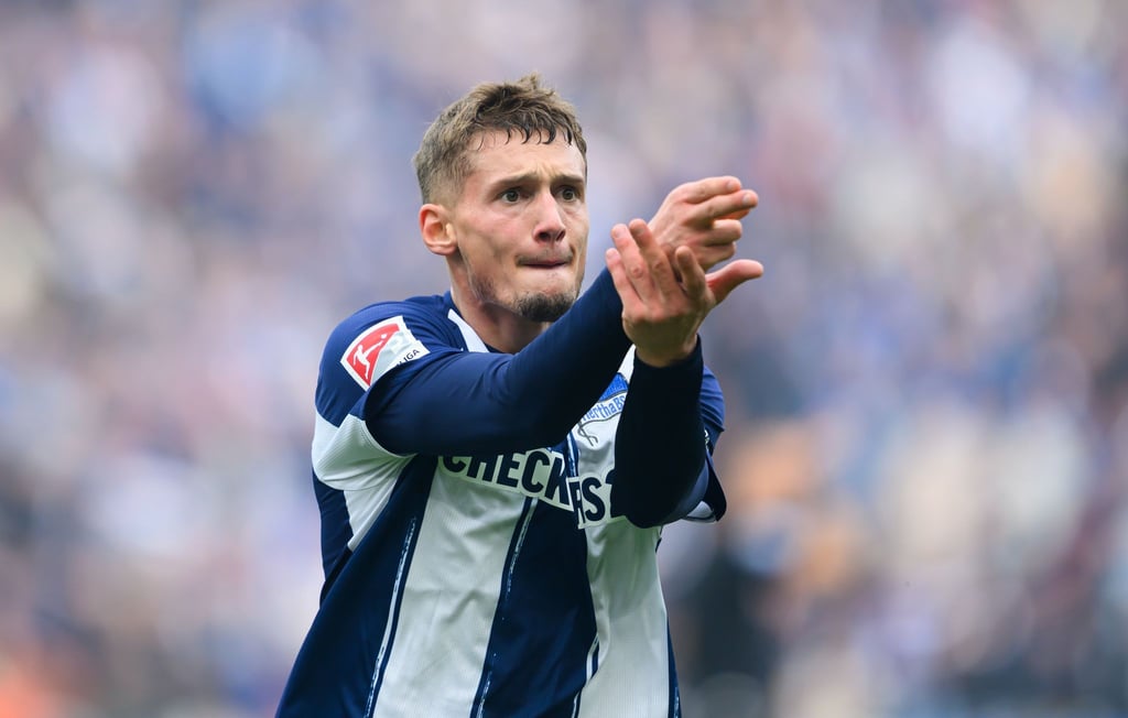 Michael Cuisance gehört zu den erfahrensten Spielern im Kader von Hertha BSC. (Archivbild)