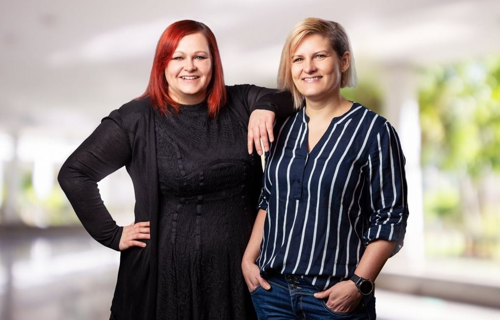 Die neuen Geschäftsführerinne der Baumkuchenbäckerei Bosse Anja Bosse (links) und Kristin Gessert.