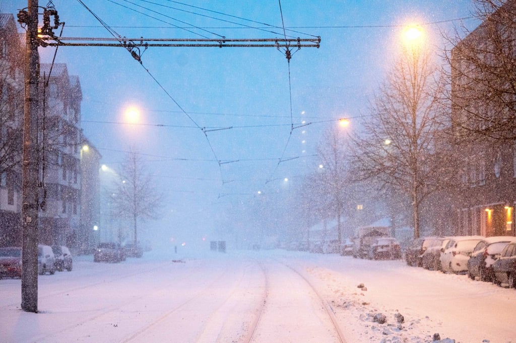Seit dem Nachmittag verkehren nach Angaben des Unternehmens wieder einzelne Linien. Andere bleiben vorerst eingestellt.