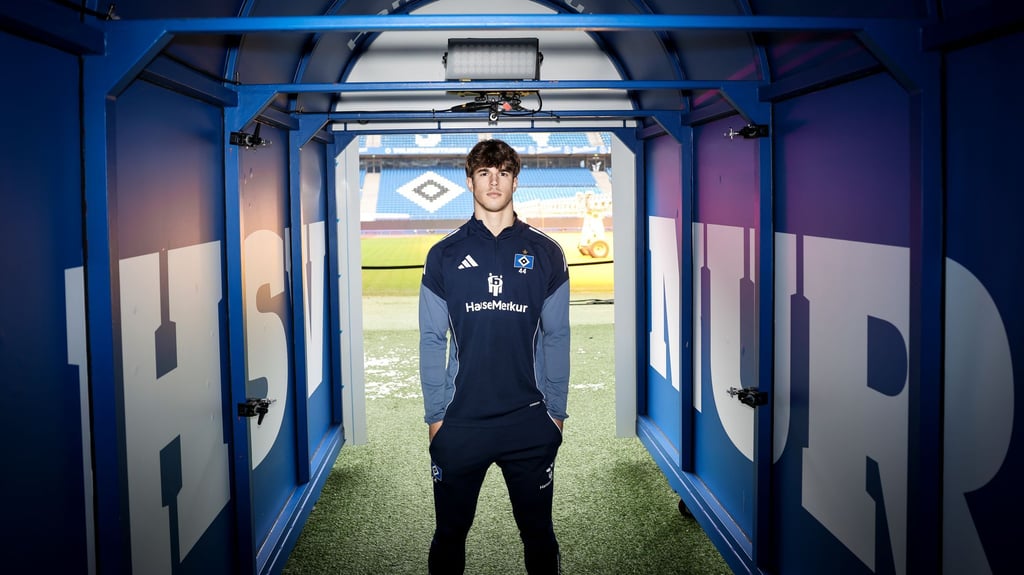 Große Abwehrhoffnung: Der Kroate Luka Vuskovic.