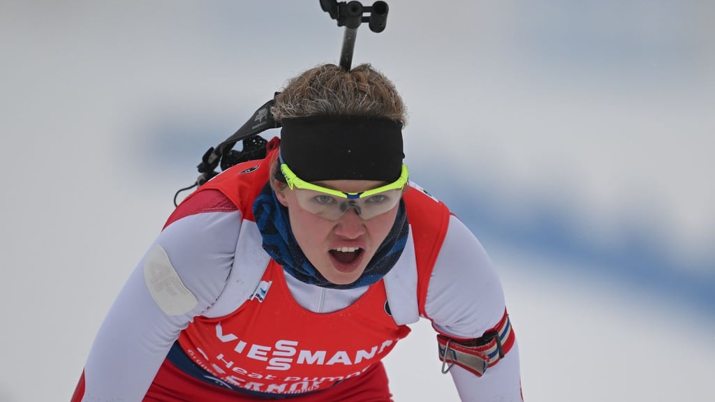 Darja Dolidowitsch ist Teil des Flüchtlingsteams des Welt-Biathlonverbandes.