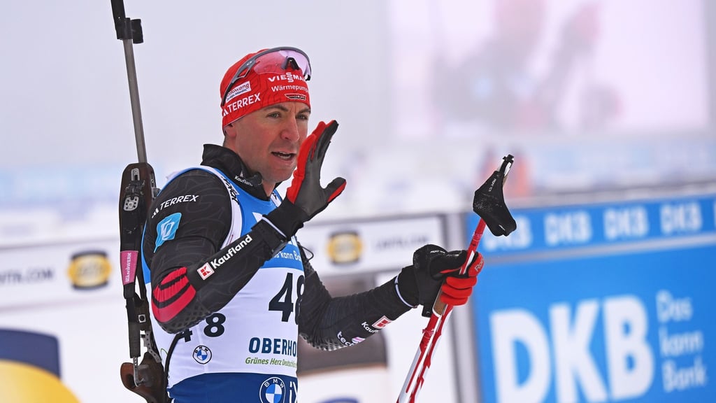 Philipp Nawrath hat auch in der Verfolgung Podestchancen.