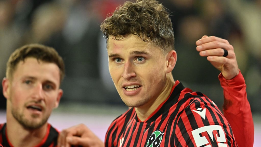 Torschütze für Hannover 96: Benedikt Pichler.