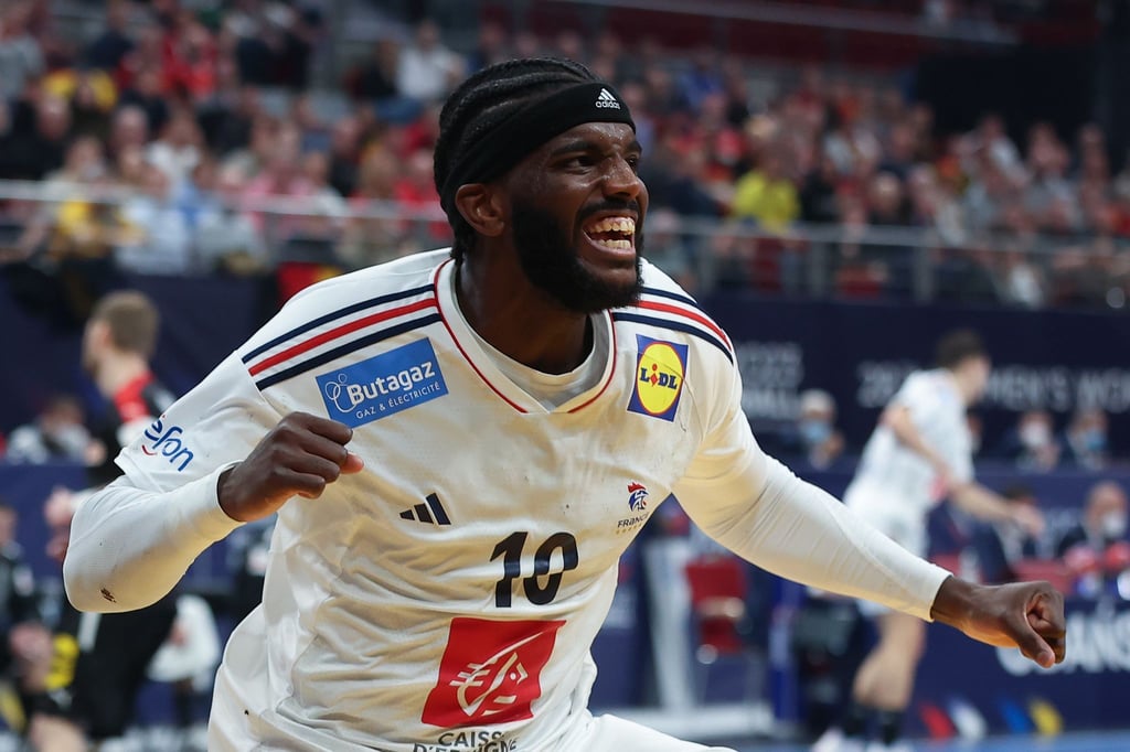 Der französische Handball-Nationalspieler Dika Mem spielt bald für Berlin. (Archivbild)