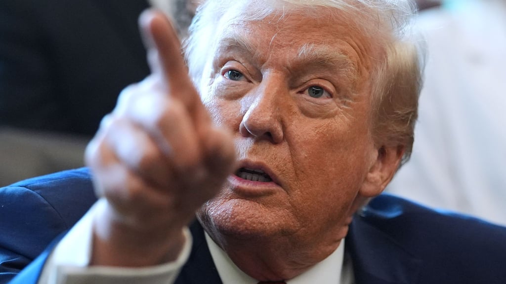 Donald Trump will 200 Milliarden Dollar für den Kauf von Hypothekenanleihen ausgeben. (Archivbild)