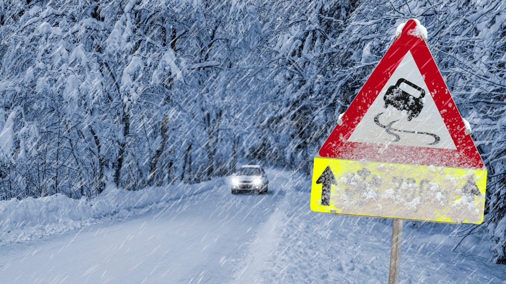Im Landkreis Wittenberg hat es aufgrund von Schnee und Eis mehrere Unfälle gegeben. 