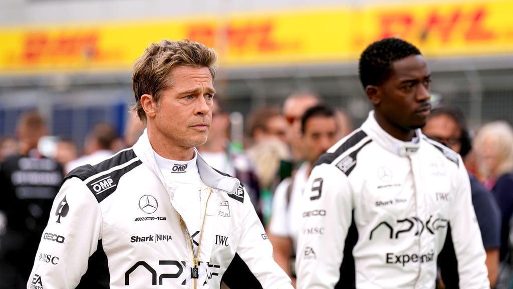 Der Rennsportfilm „F1“ mit Brad Pitt hat Chancen auf einen Preis von Hollywoods Produzentenverband. (Archivbild)