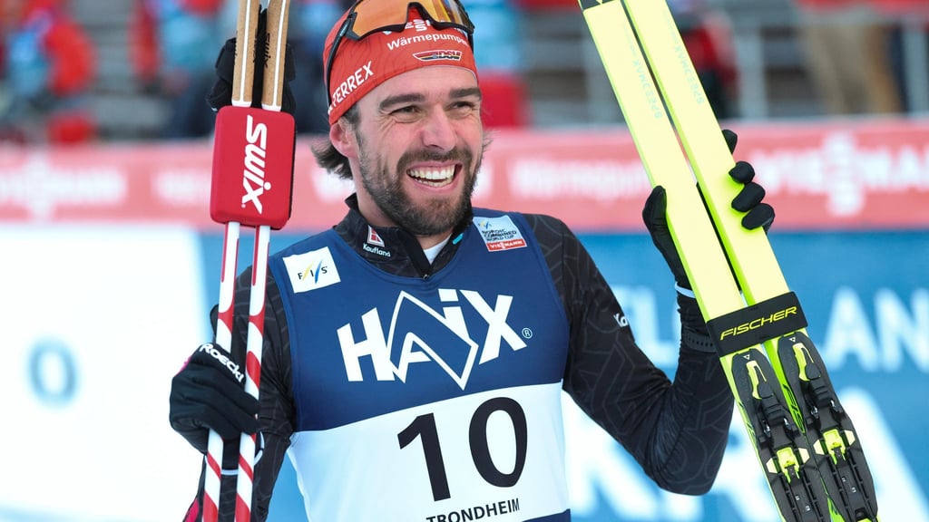 Johannes Rydzek hat in Otepää Grund zur Freude. (Archivbild)